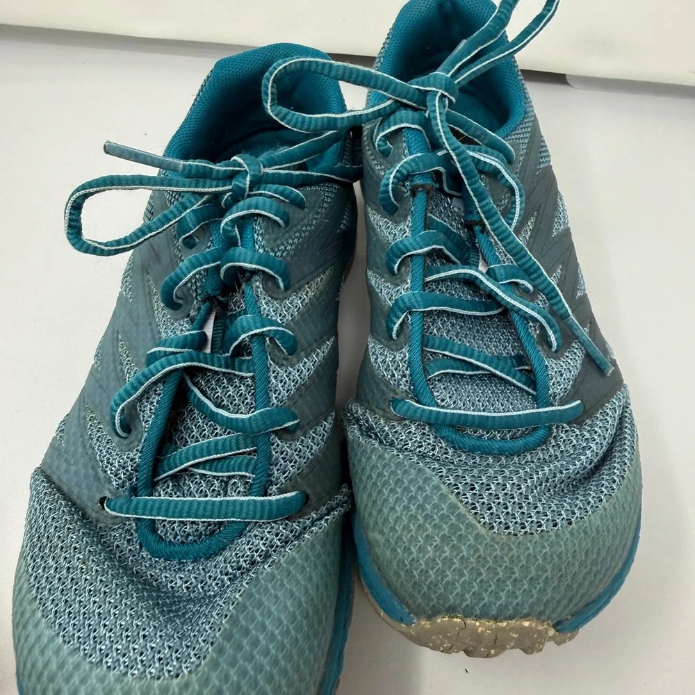 Merrell Bare Access XTR Sweeper Womens 5.5 Trail Running Shoes Teal Blue J99956